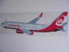 Air Berlin Flugzeug Aufkleber